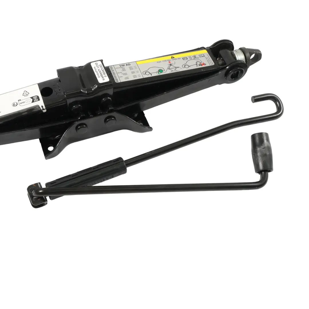 Spare Tool Scissor Lifting Jack to Skoda Golf Mk7 T-Roc with Part number 5Q0011031G Skoda Golf Mk7 T-Roc Spare Tool Scissor Lifting Jack - SKU 5Q0011031G - Part number 5Q0011031G