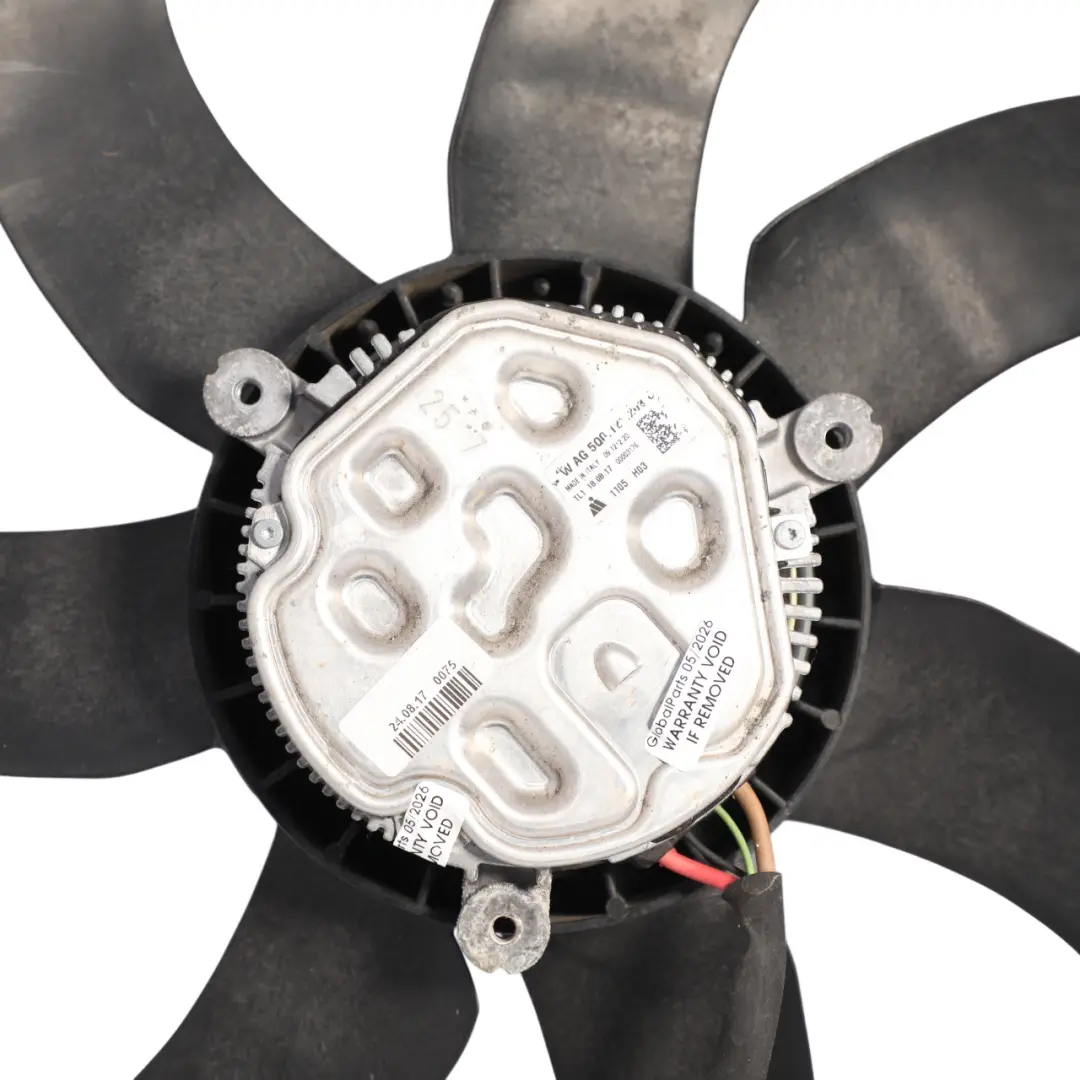 Skoda Superb 3V Radiator Fan Motor Engine Cooling Fan Shroud 2.0 TDI - SKU 5Q0121203CN-2 - Part number 5Q0121203CN