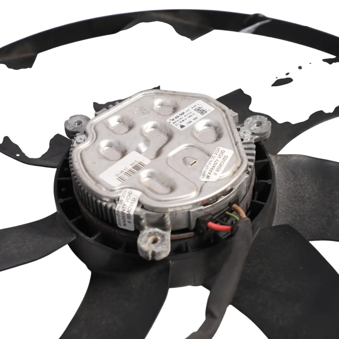 Skoda Superb 3V Radiator Fan Motor Engine Cooling Fan Shroud 2.0 TDI - SKU 5Q0121203CN-2 - Part number 5Q0121203CN