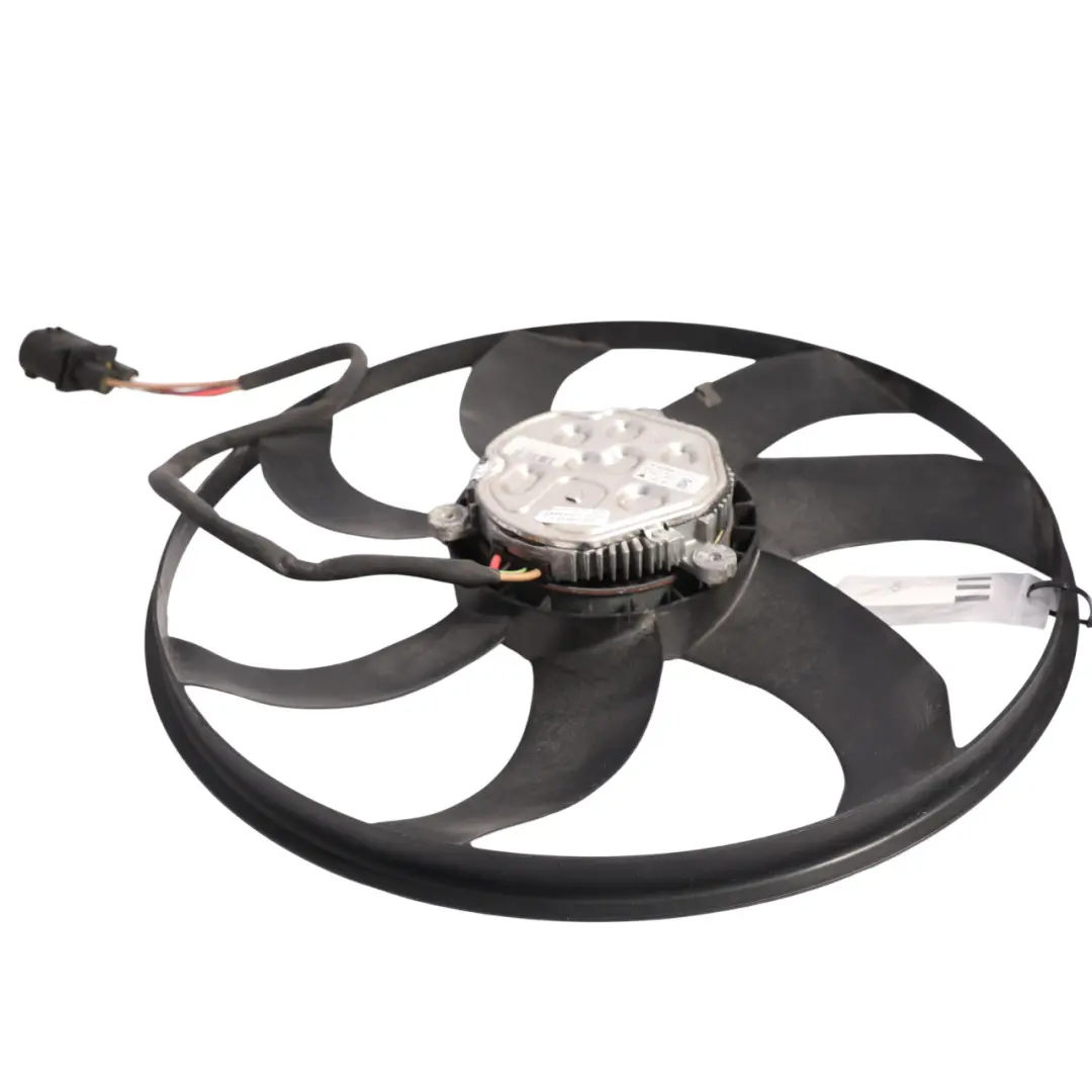 Skoda Superb 3V Radiator Fan Motor Engine Cooling Fan Shroud 2.0 TDI - SKU 5Q0121203CN-2 - Part number 5Q0121203CN