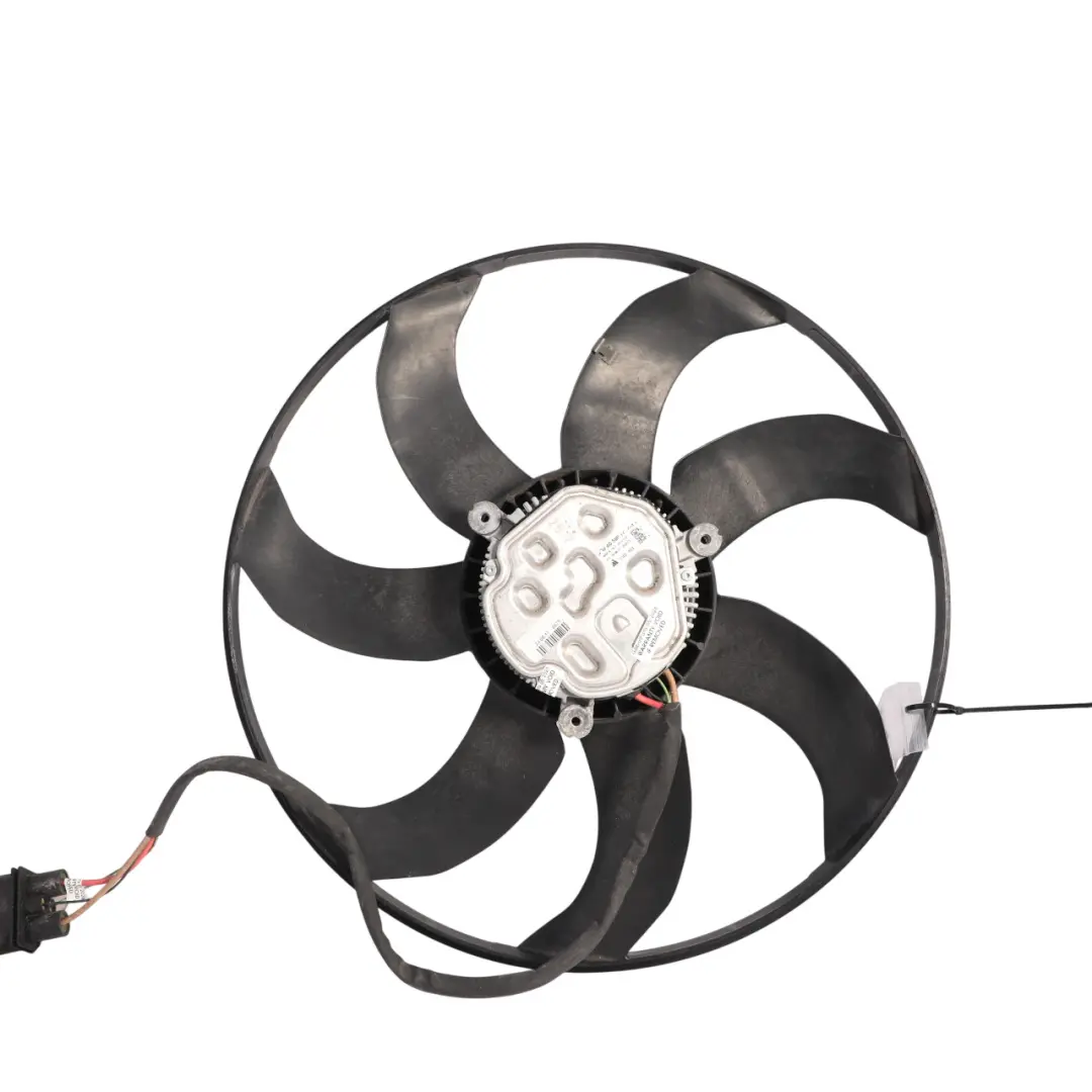 Skoda Superb 3V Radiator Fan Motor Engine Cooling Fan Shroud 2.0 TDI - SKU 5Q0121203CN-2 - Part number 5Q0121203CN