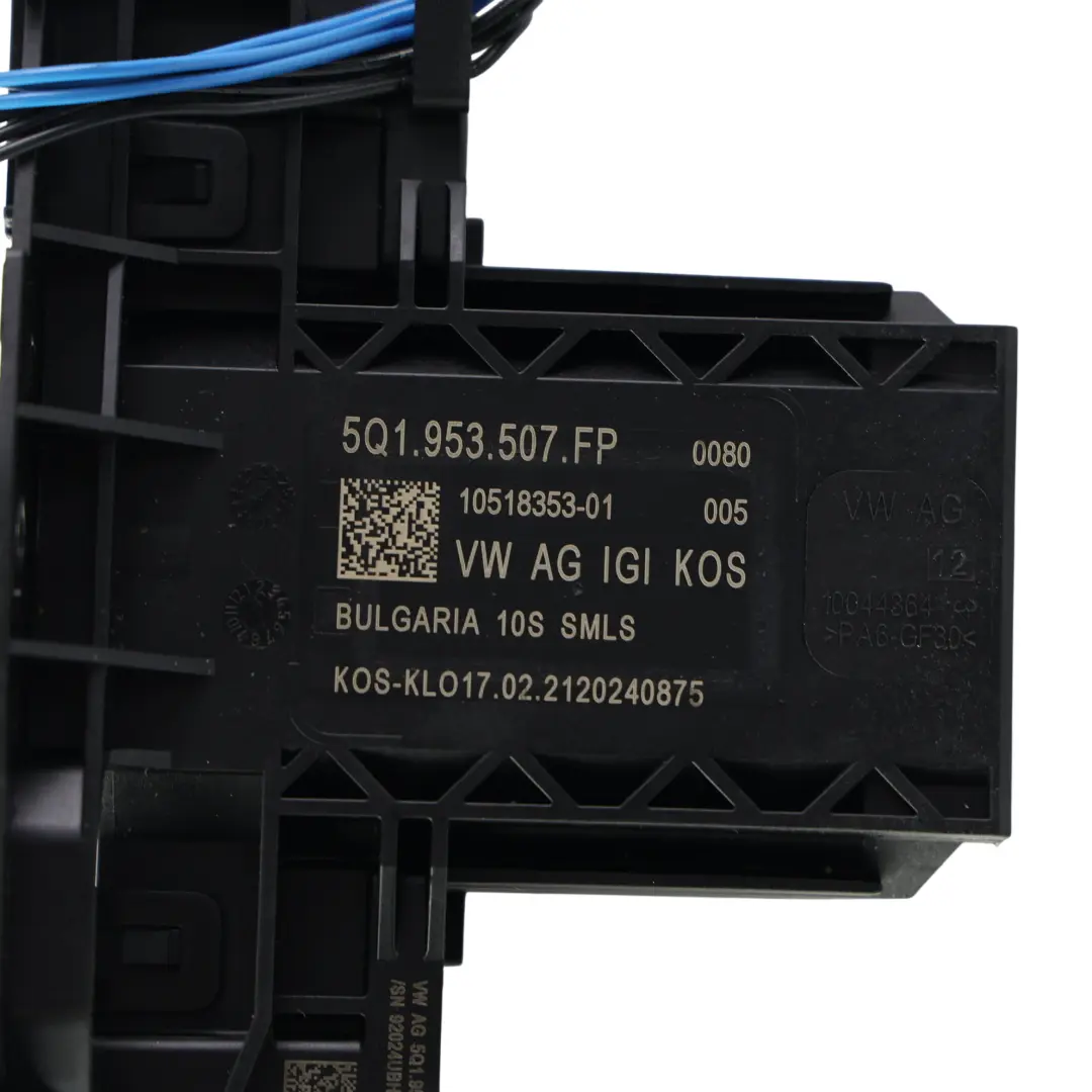 Mk8 Interruptor Indicador Limpiaparabrisas para Volkswagen Golf con número de pieza 5Q1953507FP Volkswagen Golf Mk8 Interruptor Indicador Limpiaparabrisas - SKU 5Q1953507FP - Número de pieza 5Q1953507FP