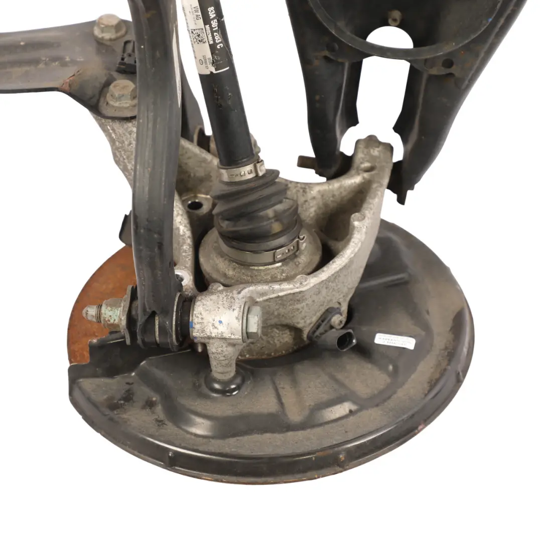 Audi RSQ3 F3 Rear Wheel Carrier Knuckle Complete Suspension Left N/S - SKU 5QF505435H-1 - Part number 5QF505435H