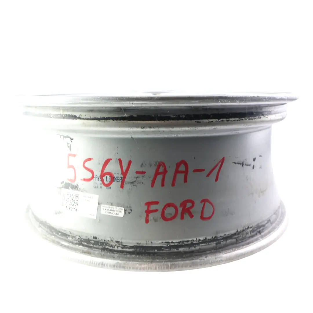 Ford Fiesta ST Silver Alloy Wheel 17" 7J ET:52,5 4x108 11 Spoke - SKU 5S6Y-AA-1 - Part number 5S6Y-AA