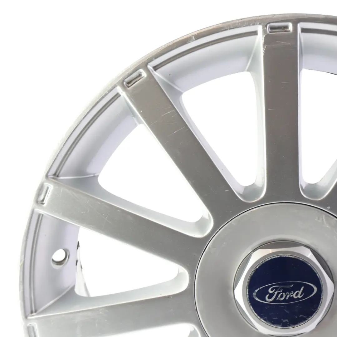 Ford Fiesta ST Silver Alloy Wheel 17" 7J ET:52,5 4x108 11 Spoke - SKU 5S6Y-AA-1 - Part number 5S6Y-AA