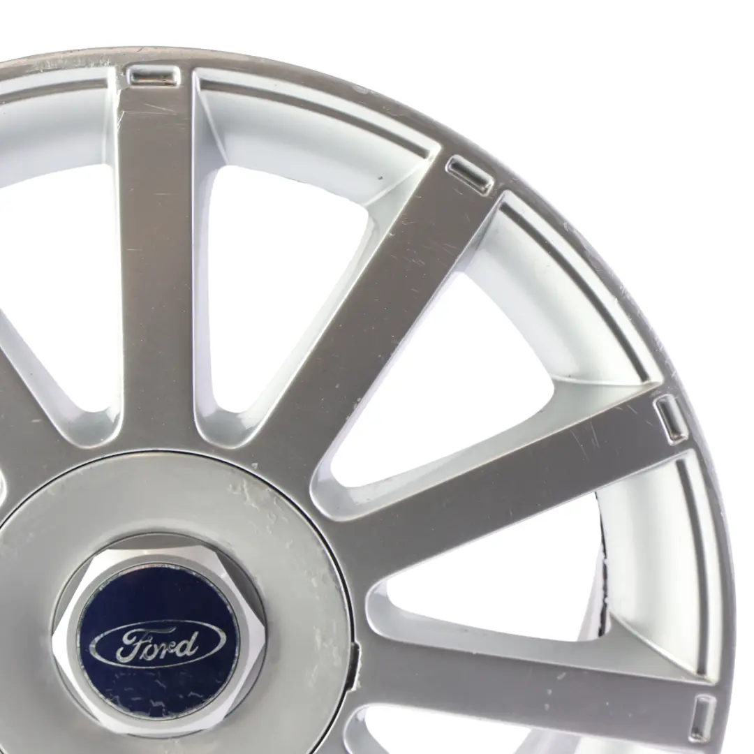Llanta Aleación Plata 17" 7J ET:52.5 4x108 11 Radios para Ford Fiesta ST con número de pieza 5S6Y-AA Ford Fiesta ST Llanta Aleación Plata 17" 7J ET:52.5 4x108 11 Radios - SKU 5S6Y-AA-1 - Número de pieza 5S6Y-AA