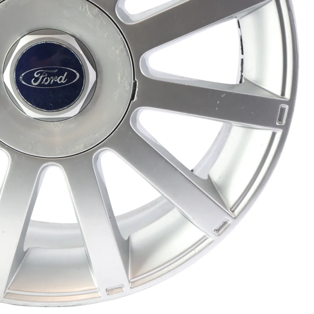Alloy Wheel 17" 7J ET:52,5 4x108 11 Spoke to Ford Fiesta ST Silver with Part number 5S6Y-AA Ford Fiesta ST Silver Alloy Wheel 17" 7J ET:52,5 4x108 11 Spoke - SKU 5S6Y-AA-1 - Part number 5S6Y-AA