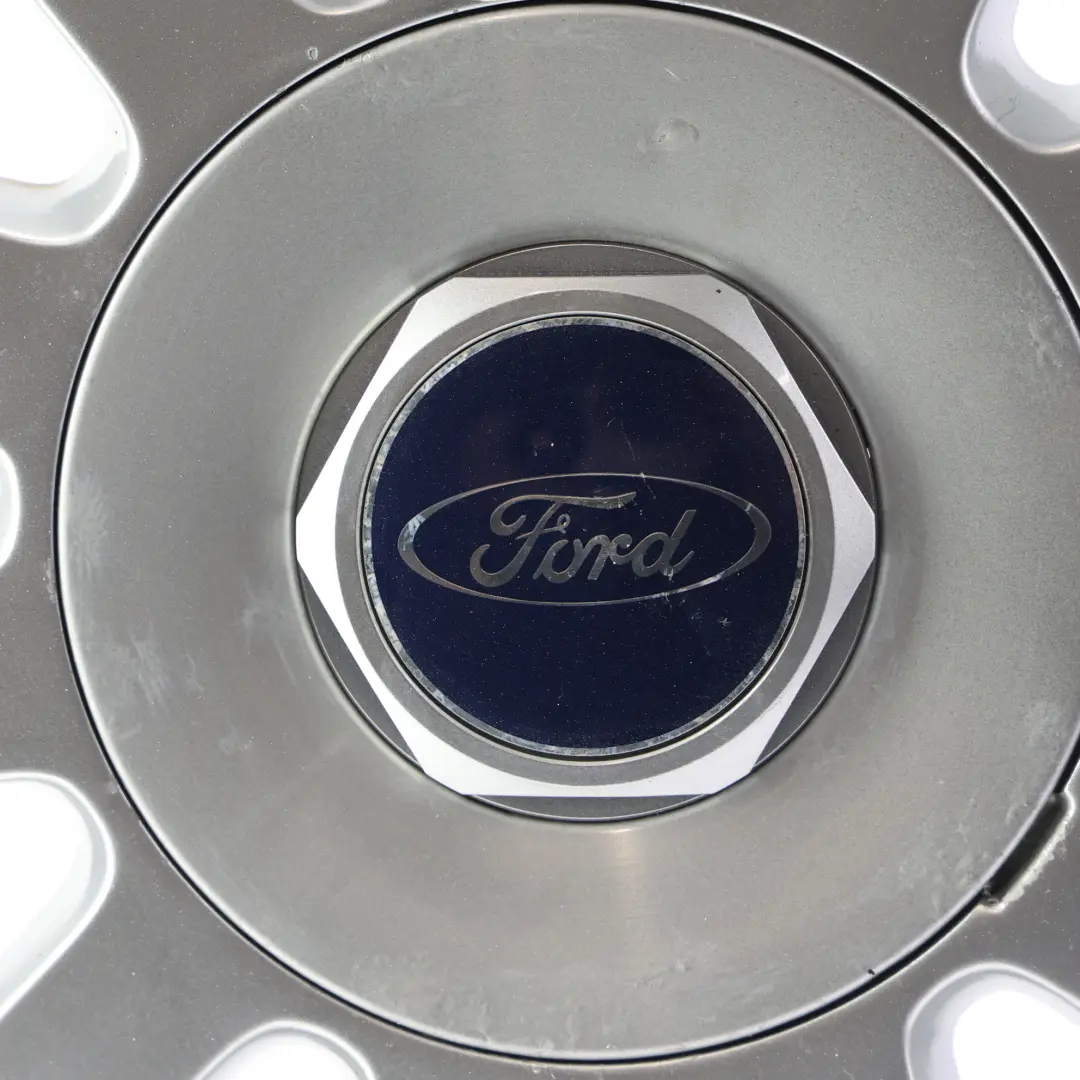 Alloy Wheel 17" 7J ET:52,5 4x108 11 Spoke to Ford Fiesta ST Silver with Part number 5S6Y-AA Ford Fiesta ST Silver Alloy Wheel 17" 7J ET:52,5 4x108 11 Spoke - SKU 5S6Y-AA-2 - Part number 5S6Y-AA