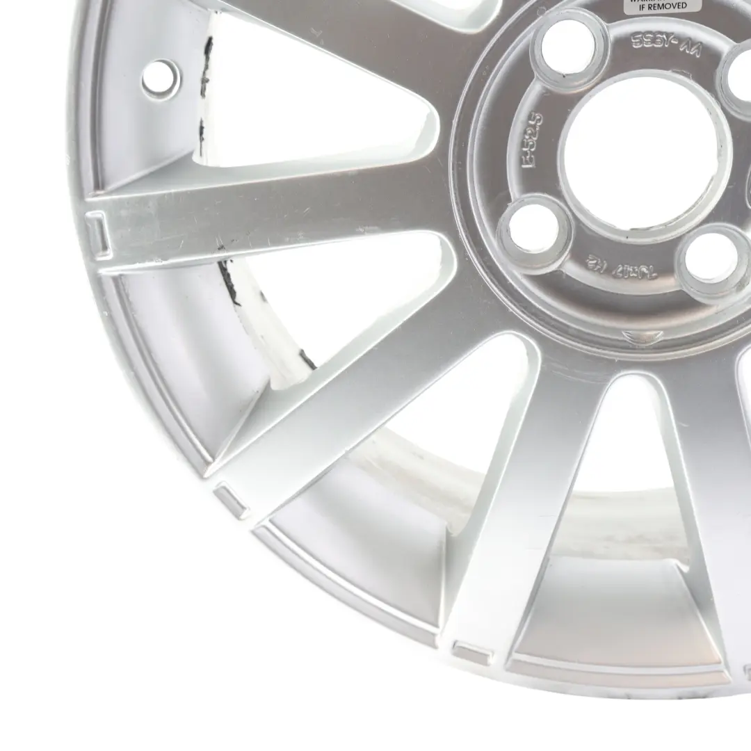 Ford Fiesta ST Silver Alloy Wheel 17" 7J ET:52,5 4x108 11 Spoke - SKU 5S6Y-AA-3 - Part number 5S6Y-AA