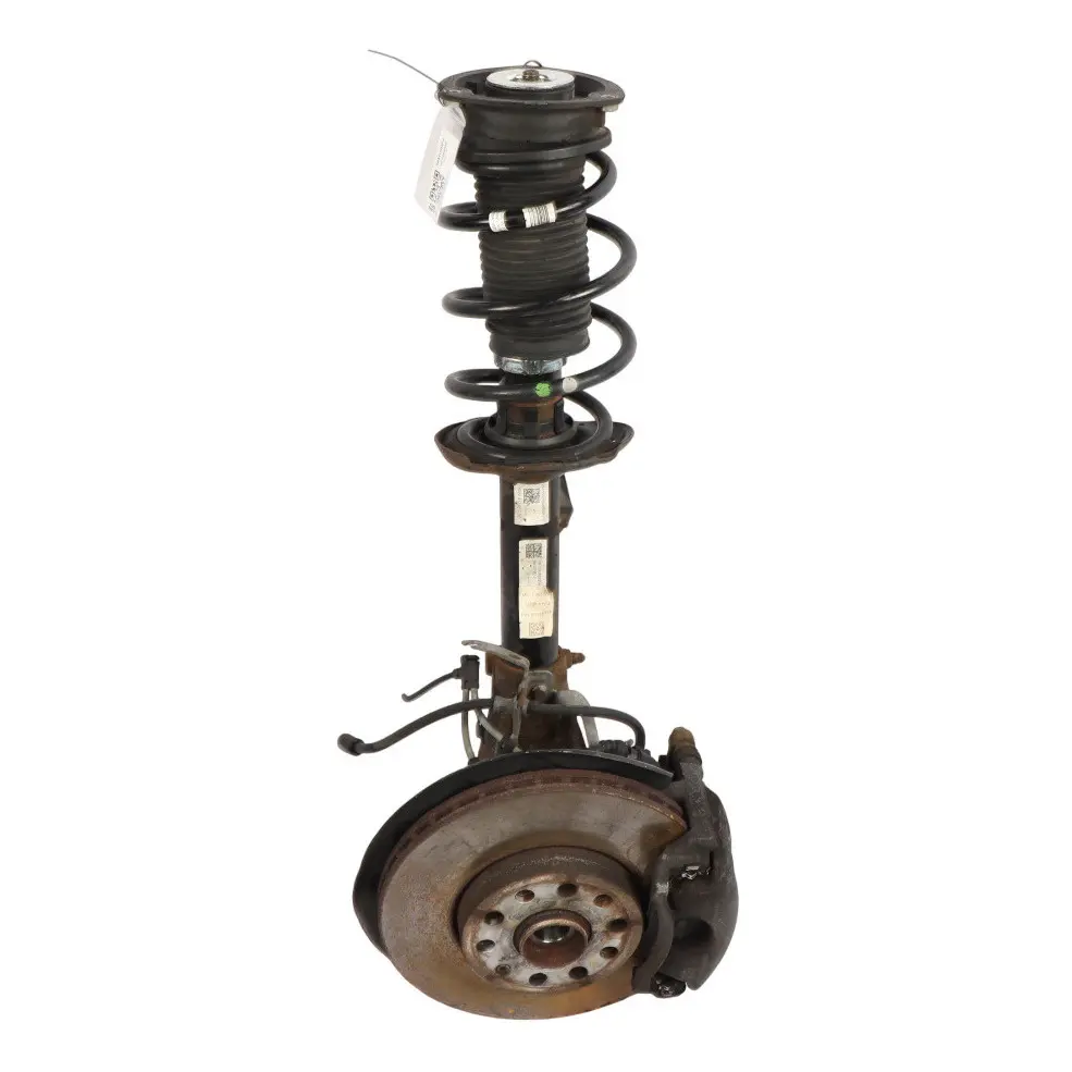 VW Golf Mk8 2.0 TDI Suspension Leg Spring Strut Brake Disc Front Right O/S - SKU 5WA413023P-2 - Part number 5WA413023P