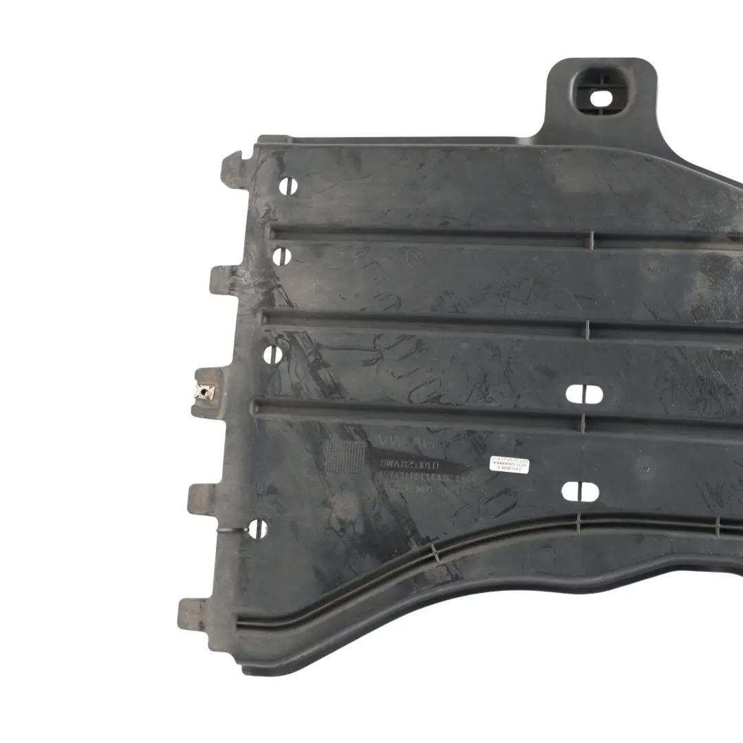 Volkswagen Golf Mk8 Rear Undertray Splash Guard Underbody Cover - SKU 5WA825101D - Part number 5WA825101D