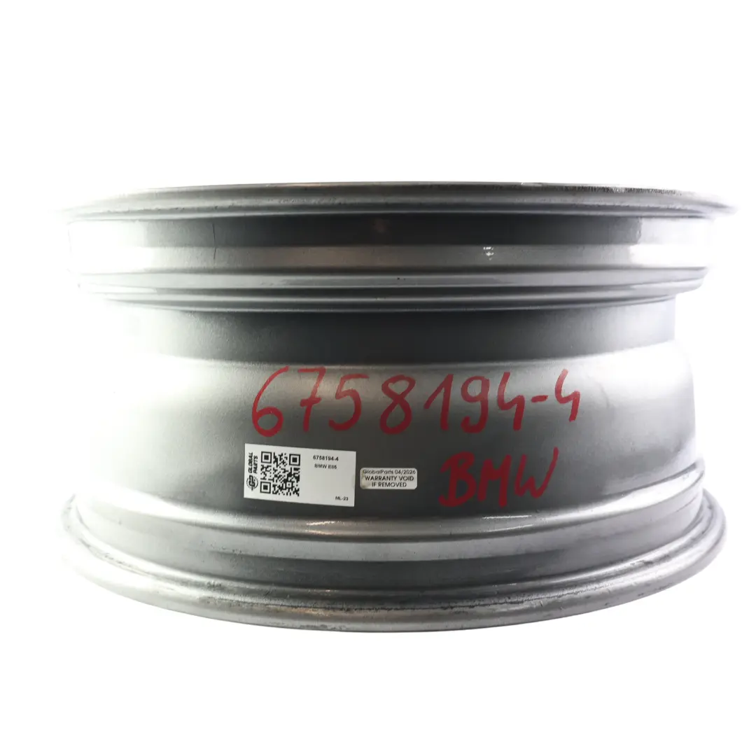 BMW Z4 E85 E86 Front Wheel Alloy Rim 18" 8J ET:47 Star Spoke - SKU 6758194-4 - Part number 6758194
