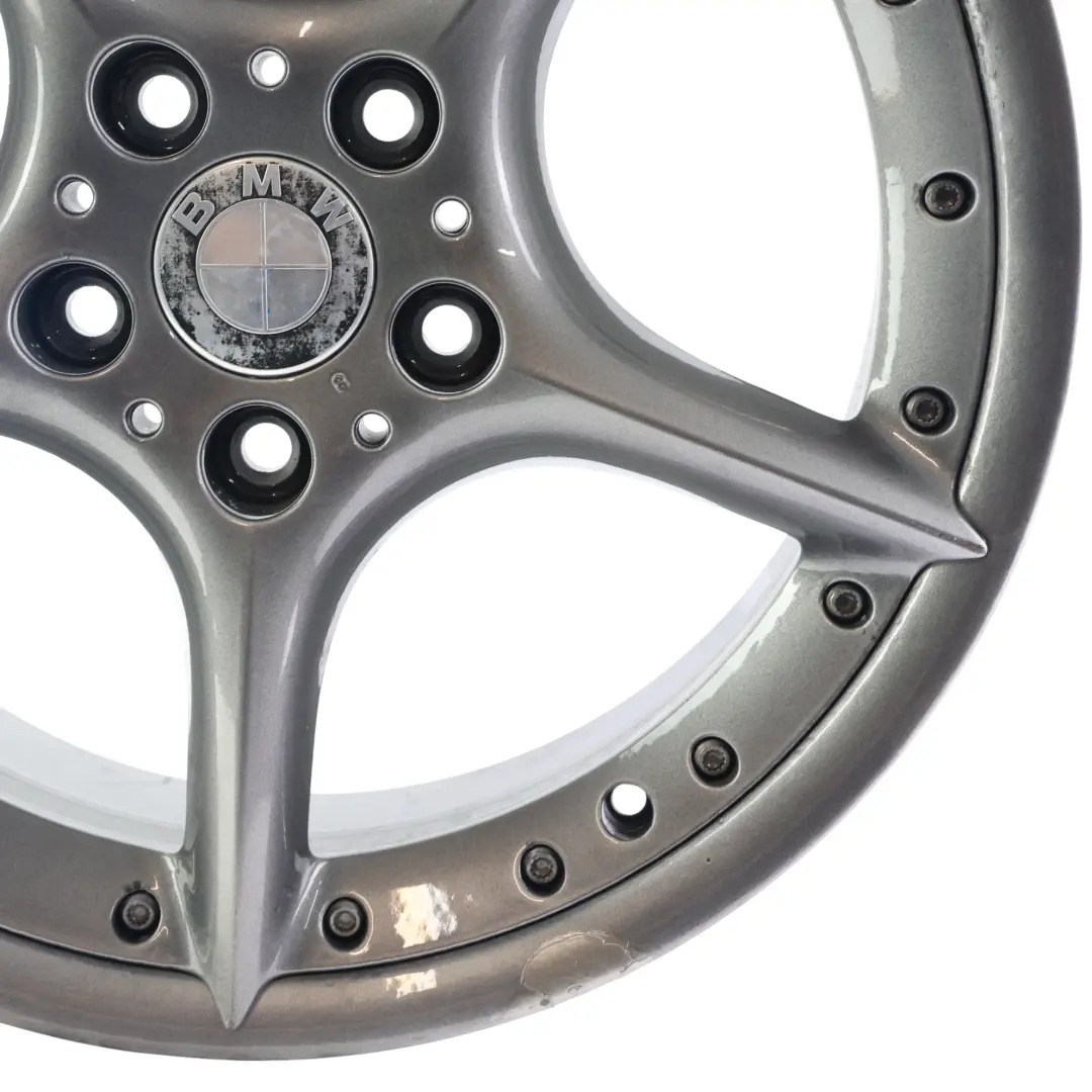 BMW Z4 E85 E86 Front Wheel Alloy Rim 18" 8J ET:47 Star Spoke - SKU 6758194-4 - Part number 6758194