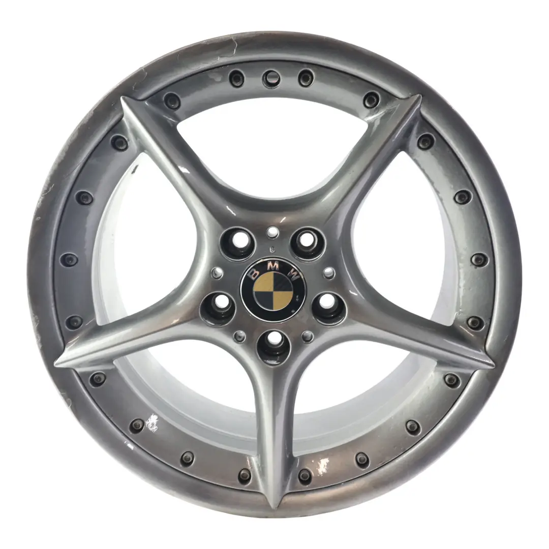 Jante Alliage Avant Argent 18" ET:47 8J Star Spoke 108 pour BMW Z4 E85 E86 à propos du numéro de pièce 6758194 BMW Z4 E85 E86 Jante Alliage Avant Argent 18" ET:47 8J Star Spoke 108 - SKU 6758194-5 - Numéro de pièce 6758194