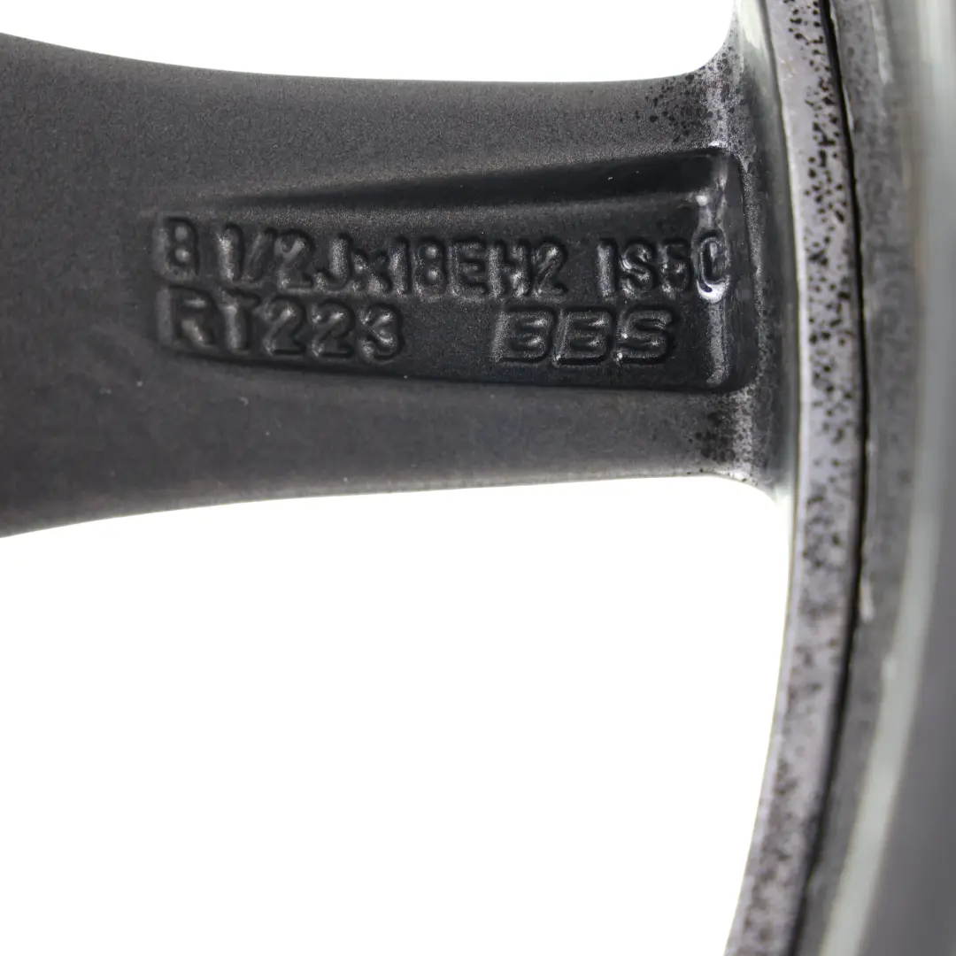 BMW Z4 E85 E86 Black Rear Wheel Alloy Rim 18" 8,5J ET:50 Star Spoke 108 - SKU 6758195-5 - Part number 6758195
