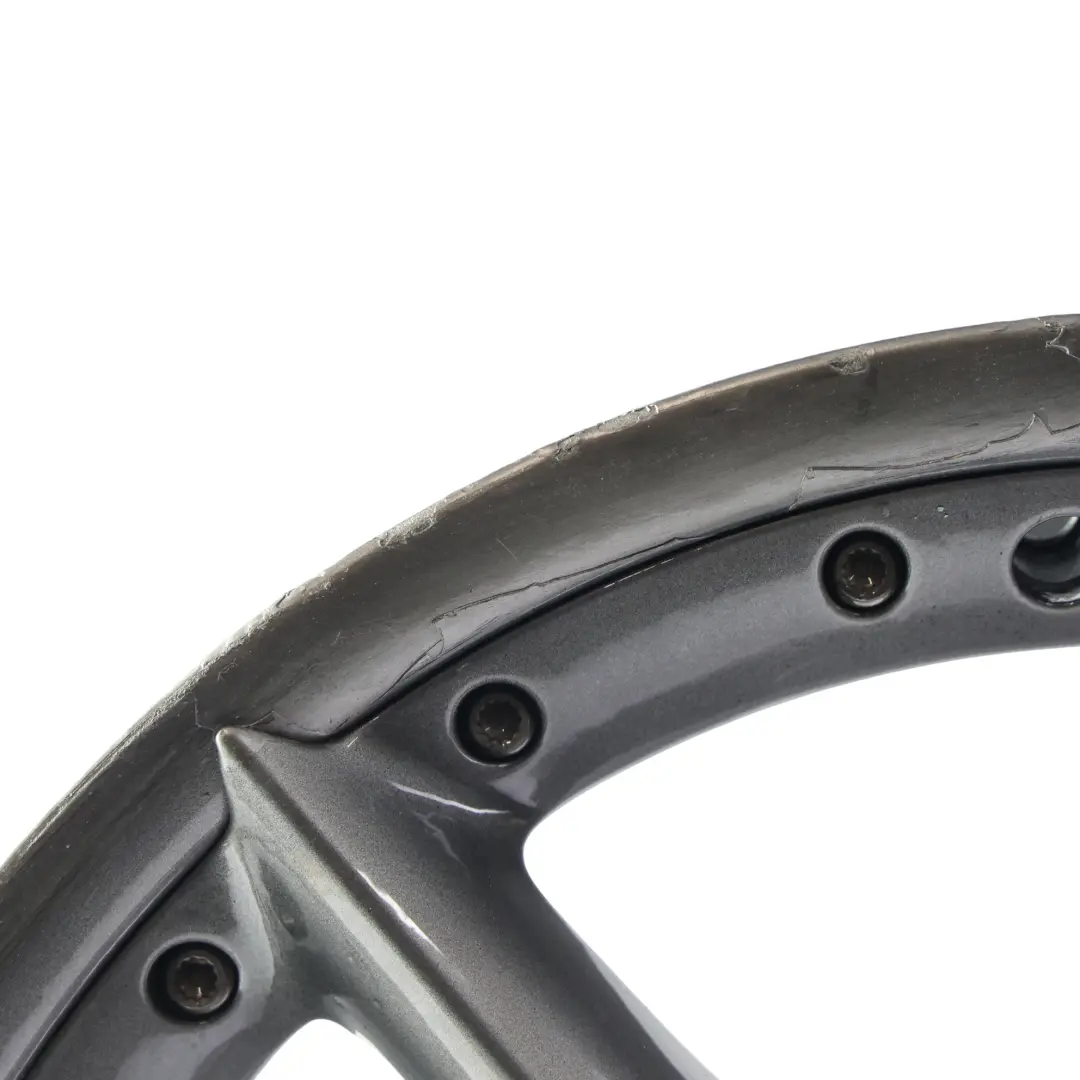 BMW Z4 E85 E86 Black Rear Wheel Alloy Rim 18" 8,5J ET:50 Star Spoke 108 - SKU 6758195-5 - Part number 6758195