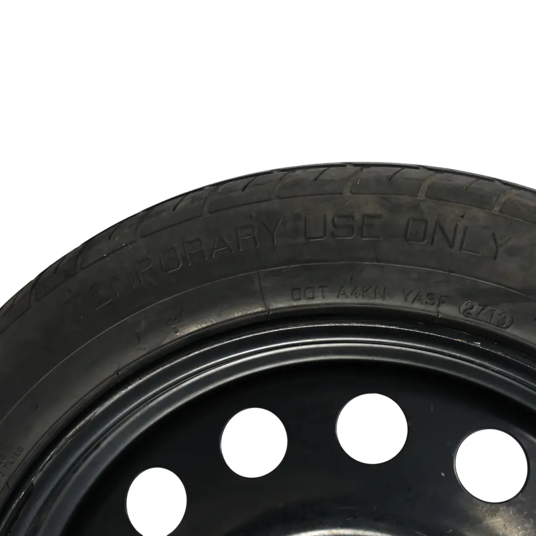 BMW E60 E61 X3 E83 Roue Secours Acier Noir 17" 4B ET:18 Pneu 135/80 758778 - SKU 6758778-6 - Numéro de pièce 6758778