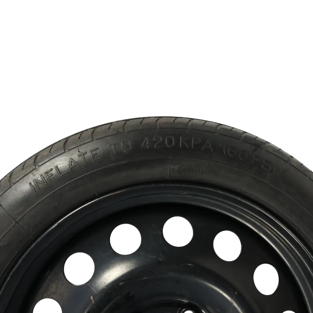 BMW E60 E61 X3 E83 Rueda Repuesto Acero Negro 17" ET:18 135/80 758778 - SKU 6758778-6 - Número de pieza 6758778