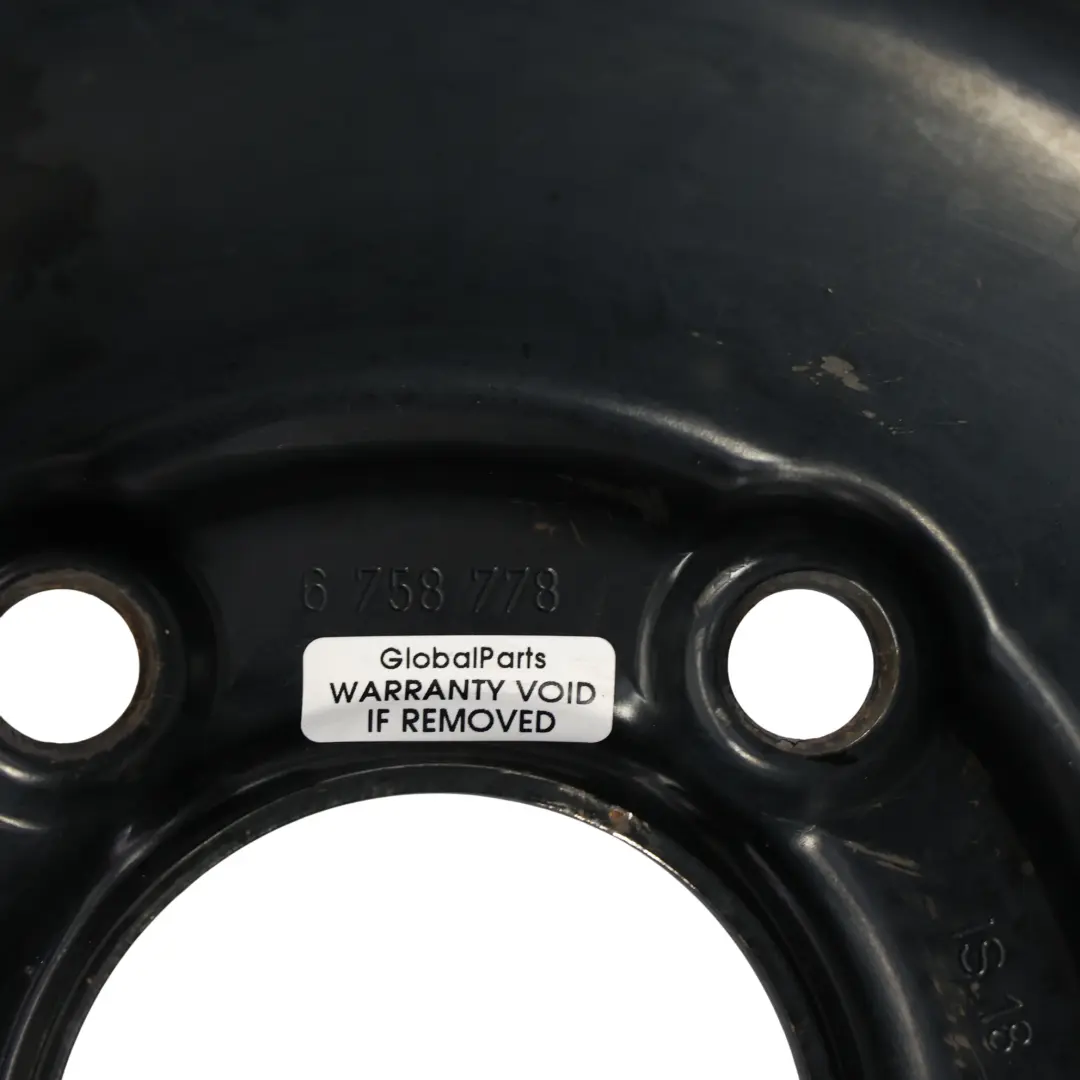 Roue Secours Acier Noir 17" 4B ET:18 Pneu 135/80 758778 pour BMW E60 E61 X3 E83 à propos du numéro de pièce 6758778 BMW E60 E61 X3 E83 Roue Secours Acier Noir 17" 4B ET:18 Pneu 135/80 758778 - SKU 6758778-6 - Numéro de pièce 6758778