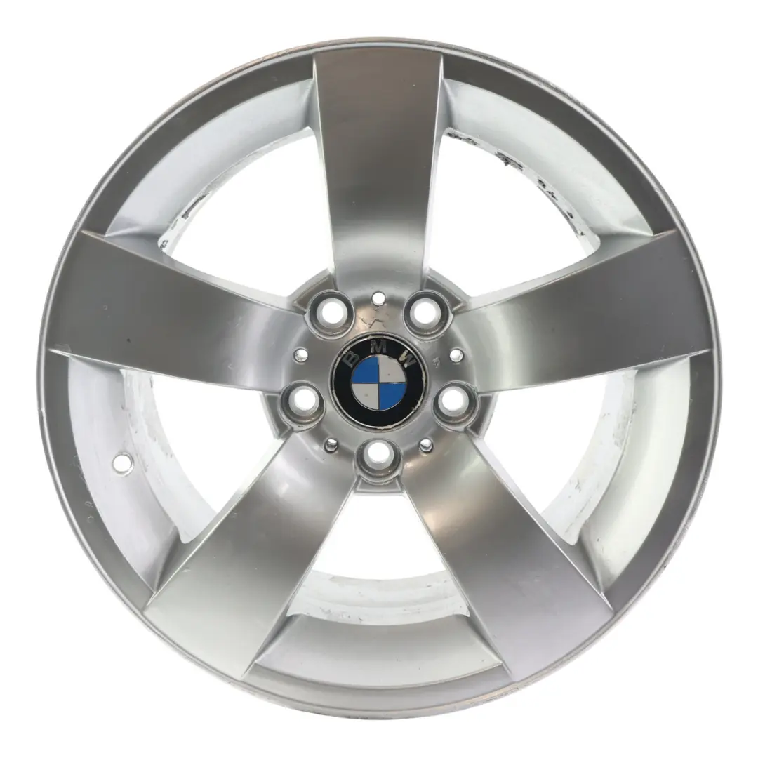 BMW E60 E61 Cerchio Ruota In Lega Argento 17" Star Spoke 122 8J ET:20 - SKU 6760615-1 - Numero di parte 6760615
