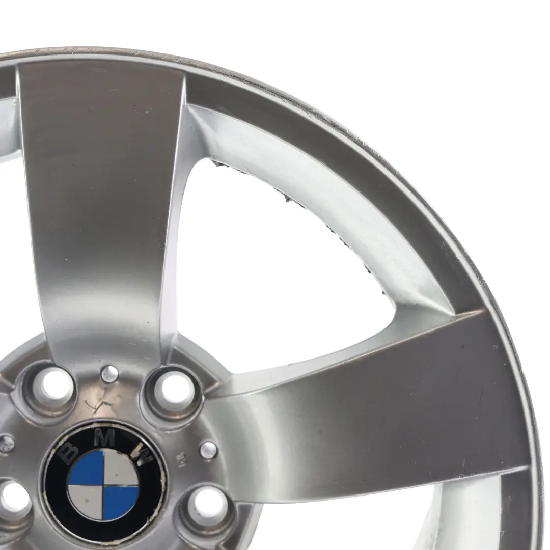 BMW E60 E61 Cerchio Ruota In Lega Argento 17" Star Spoke 122 8J ET:20 - SKU 6760615-1 - Numero di parte 6760615
