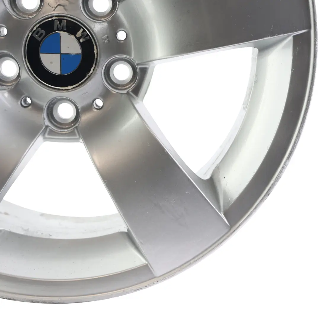 BMW E60 E61 Felge Leichtmetall Silber 17" Stern Speiche 122 8J ET:20 - SKU 6760615-1 - Teilenummer 6760615
