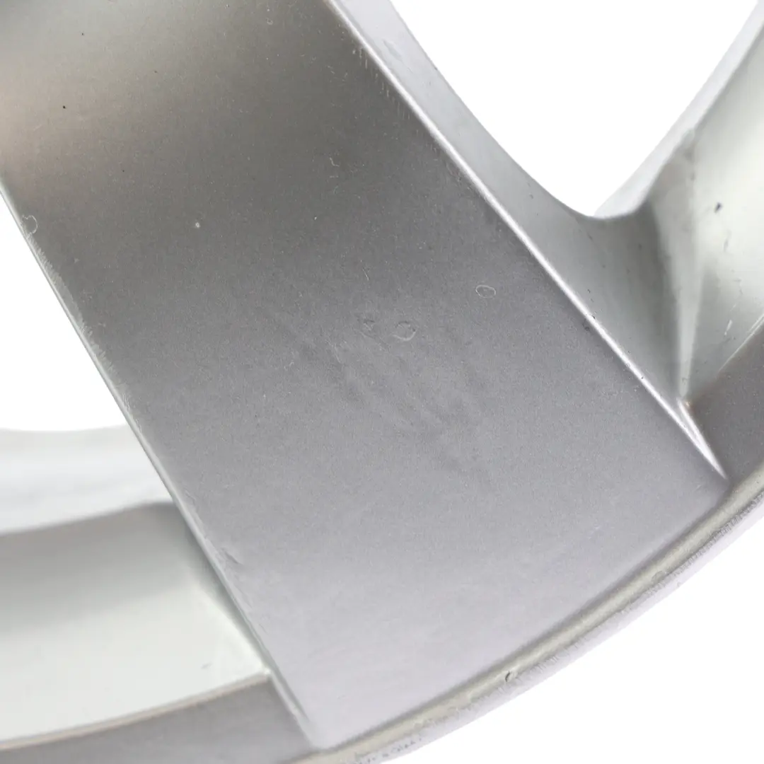 BMW E60 E61 Felge Leichtmetall Silber 17" Stern Speiche 122 8J ET:20 - SKU 6760615-1 - Teilenummer 6760615