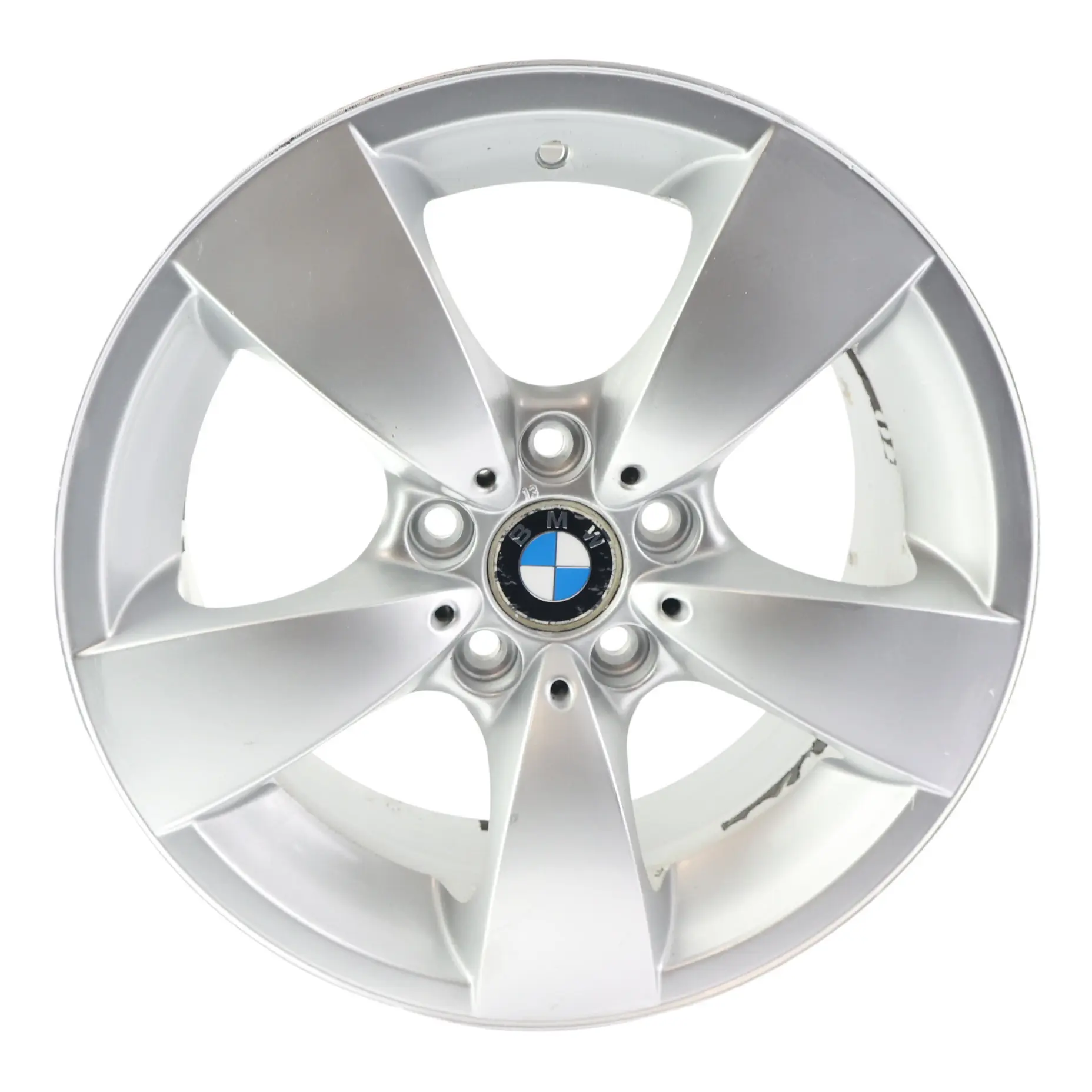 BMW E60 E61 Wheel Rim Alloy Silver 17" Spider Spoke 138 ET:20 7,5J 6762001