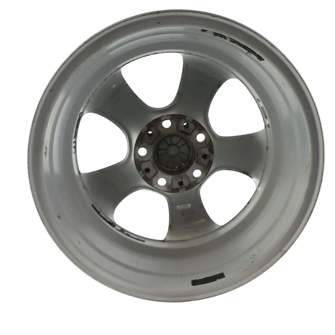 BMW E60 E61 Wheel Rim Alloy Silver 17" Spider Spoke 138 ET:20 7,5J - SKU 6762001-1 - Part number 6762001