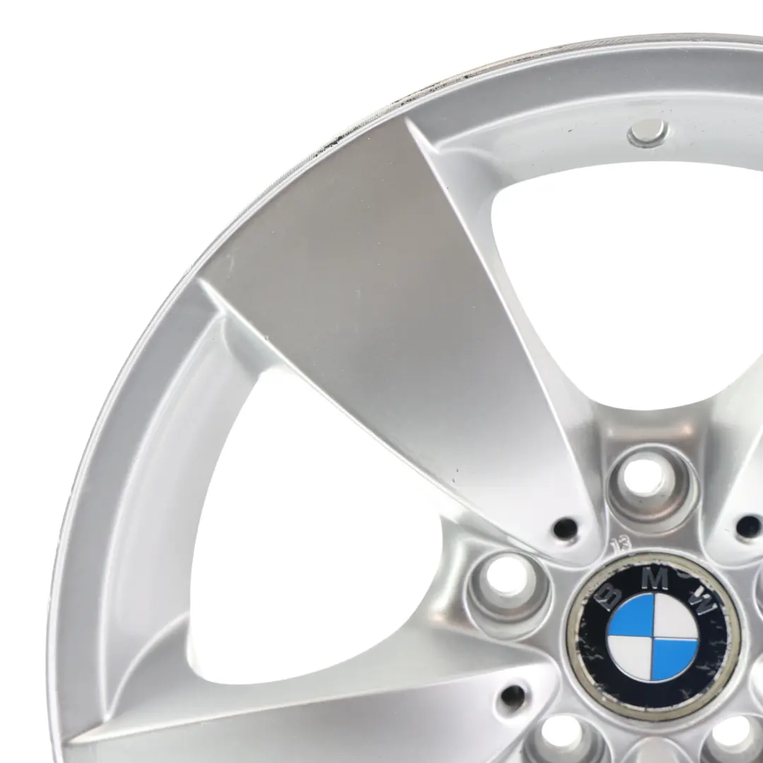 BMW E60 E61 Wheel Rim Alloy Silver 17" Spider Spoke 138 ET:20 7,5J - SKU 6762001-1 - Part number 6762001
