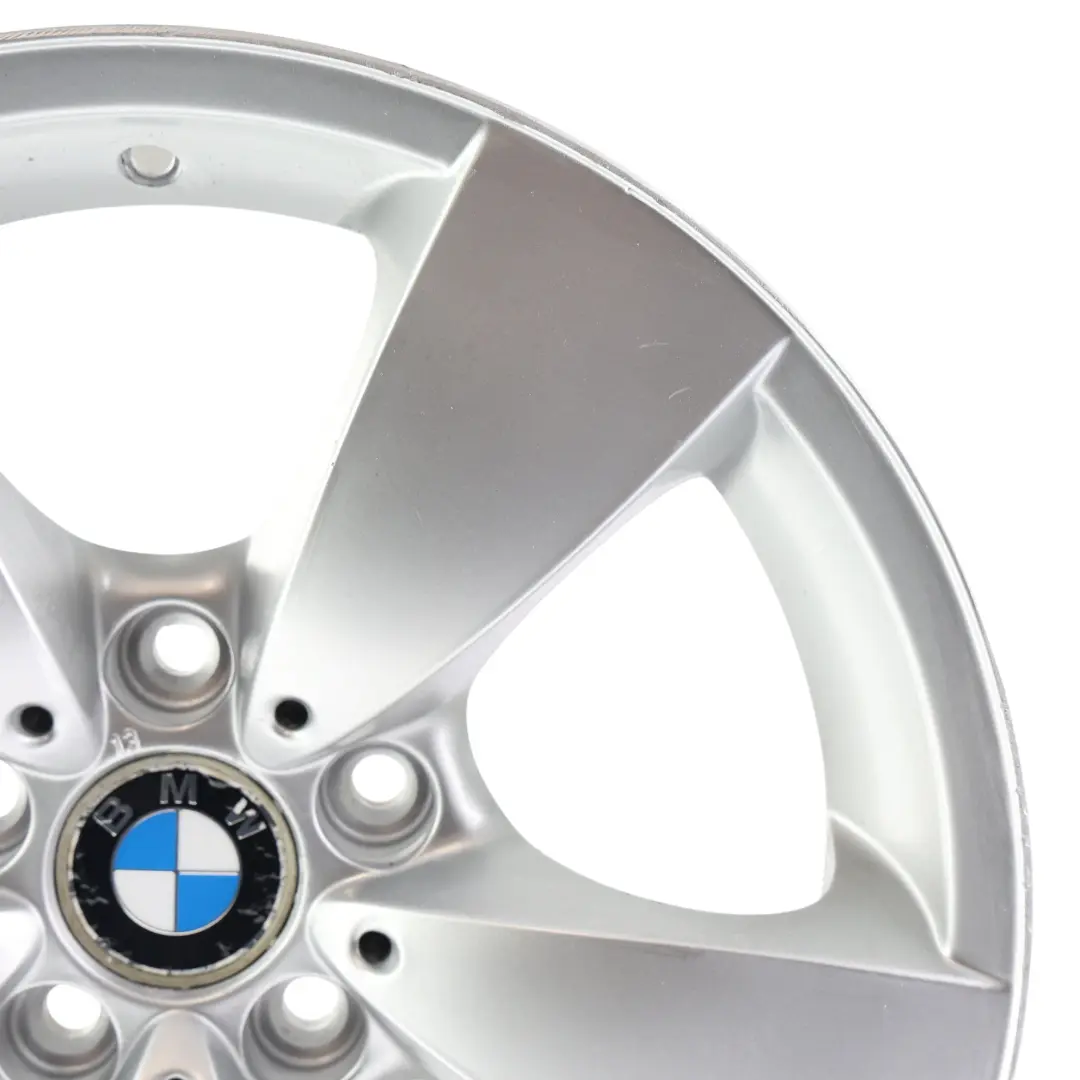 BMW E60 E61 Wheel Rim Alloy Silver 17" Spider Spoke 138 ET:20 7,5J - SKU 6762001-1 - Part number 6762001