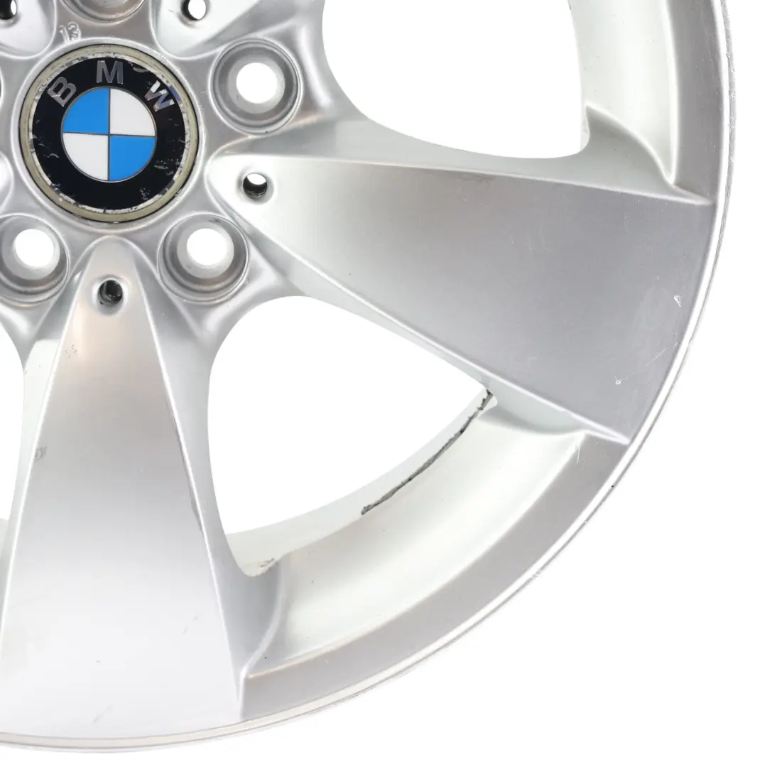 BMW E60 E61 Wheel Rim Alloy Silver 17" Spider Spoke 138 ET:20 7,5J - SKU 6762001-1 - Part number 6762001