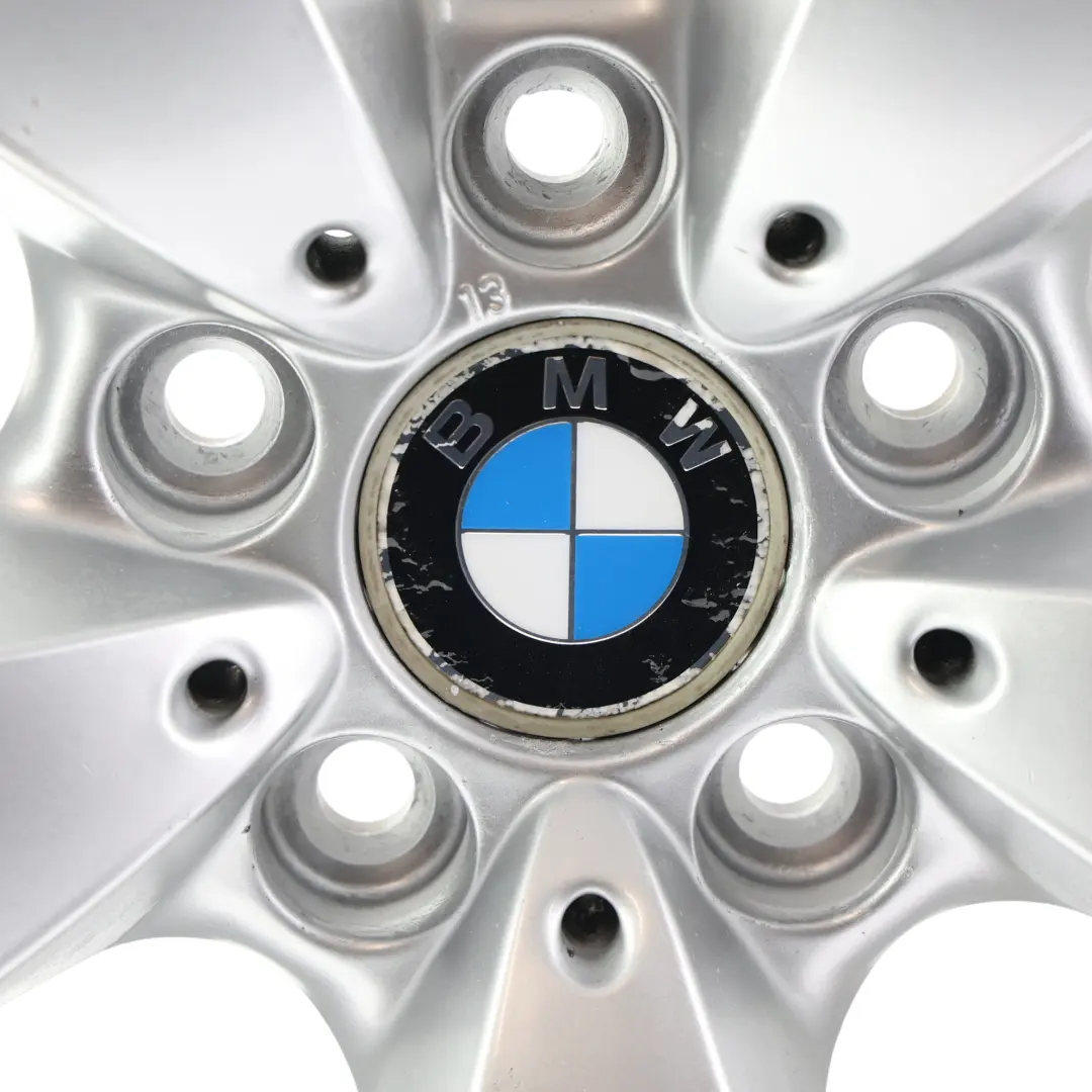 Rim Alloy Silver 17" Spider Spoke 138 ET:20 7,5J to BMW E60 E61 Wheel with Part number 6762001 BMW E60 E61 Wheel Rim Alloy Silver 17" Spider Spoke 138 ET:20 7,5J - SKU 6762001-1 - Part number 6762001