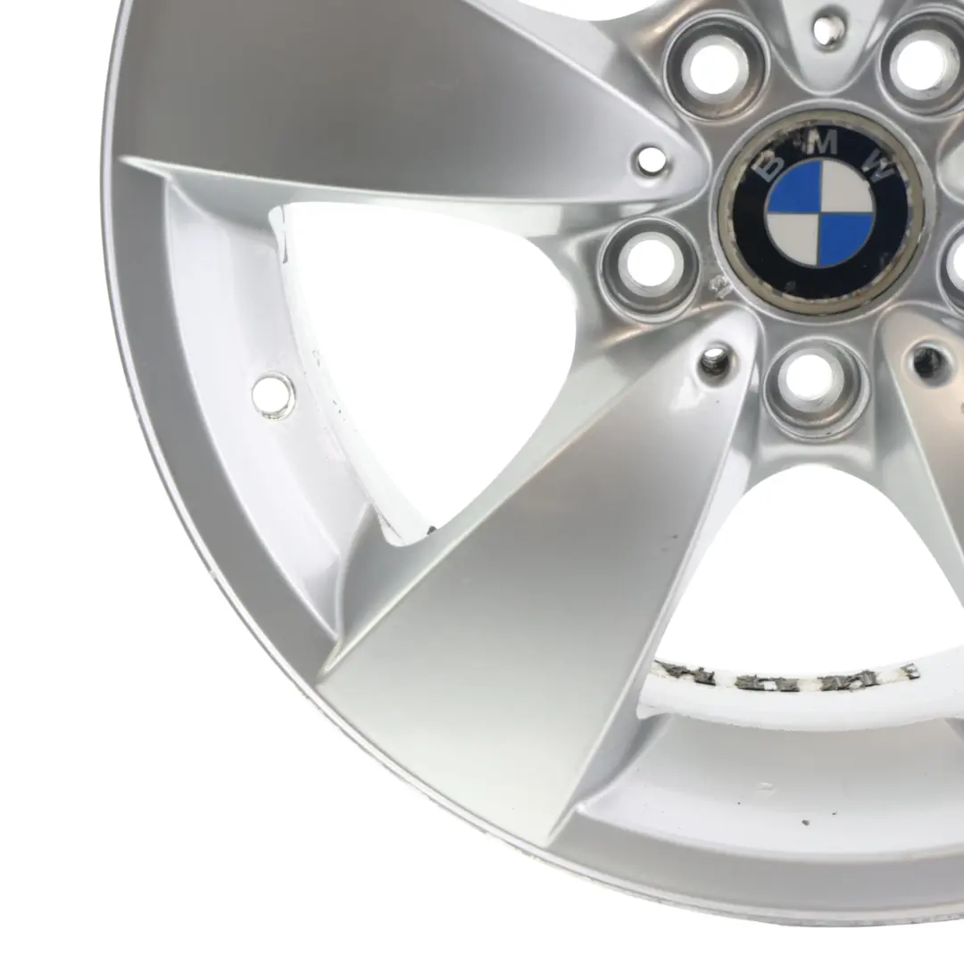Silber Alu Felge Alufelge 17" Rad Sternspeiche 138 7,5J ET:20 für BMW E60 E61 mit Teilenummer 6762001 BMW E60 E61 Silber Alu Felge Alufelge 17" Rad Sternspeiche 138 7,5J ET:20 - SKU 6762001-2 - Teilenummer 6762001