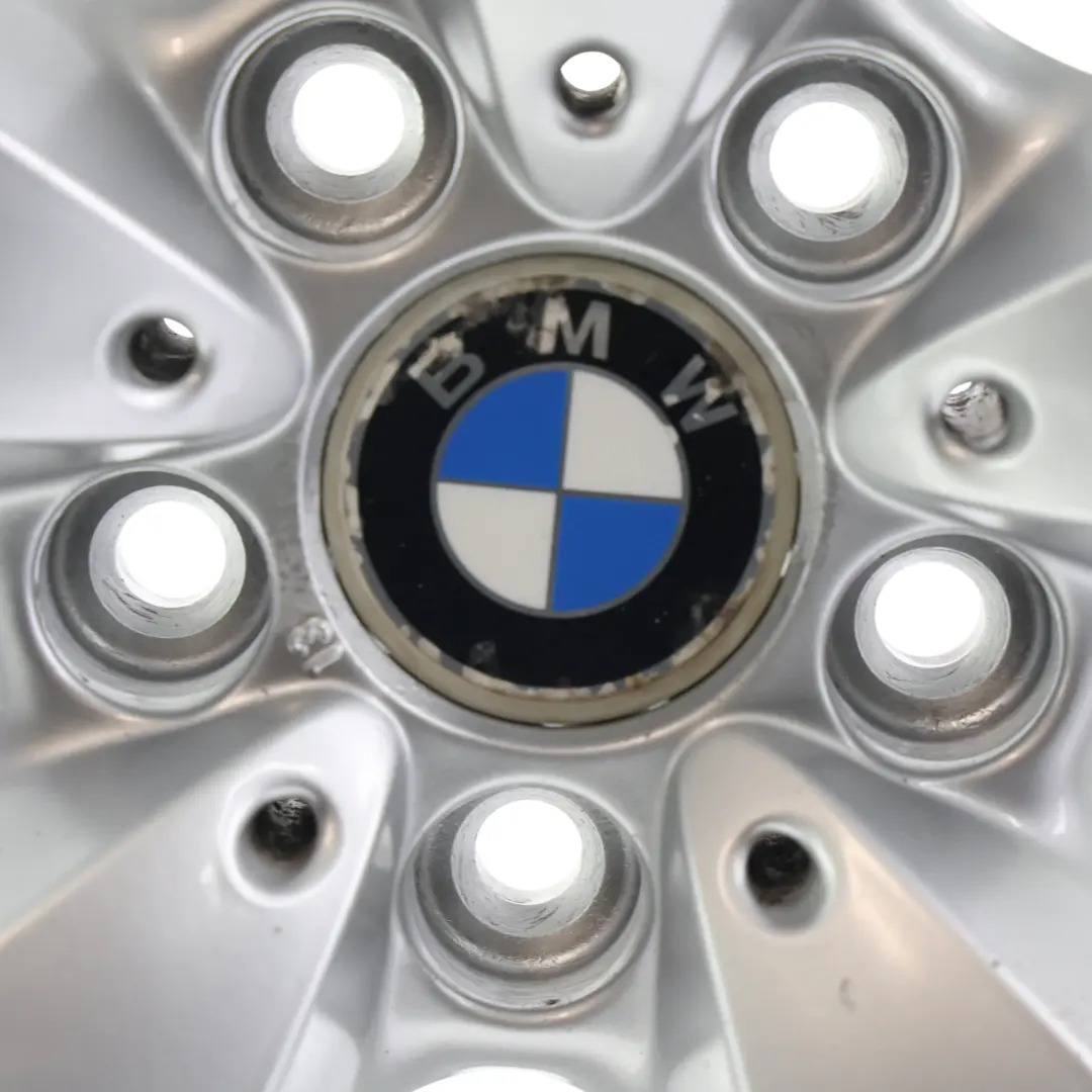 BMW E60 E61 Silber Alu Felge Alufelge 17" Rad Sternspeiche 138 7,5J ET:20 - SKU 6762001-2 - Teilenummer 6762001