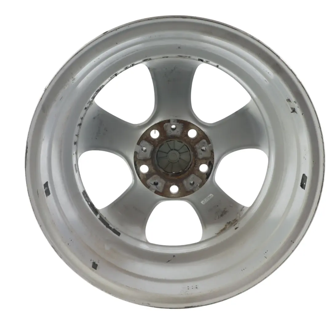 Alloy Wheel Rim 17" Spider Spoke 138 ET:20 7,5J to BMW E60 E61 Silver with Part number 6762001 BMW E60 E61 Silver Alloy Wheel Rim 17" Spider Spoke 138 ET:20 7,5J - SKU 6762001-3 - Part number 6762001