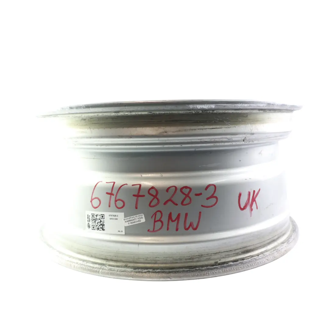 Silber Alu Felge Alufelge 18" Sternspeiche 175 8J ET:24 für BMW 7 er E65 mit Teilenummer 6767828 BMW 7 er E65 Silber Alu Felge Alufelge 18" Sternspeiche 175 8J ET:24 - SKU 6767828-3 - Teilenummer 6767828
