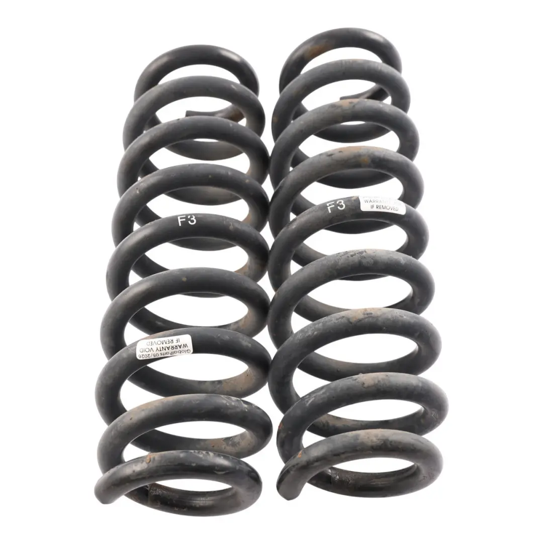 BMW E91 Touring Sport Rear Left Right Coil Spring F3 Suspension Set - SKU E91-F3-REAR-COIL-SPRING-SET - Part number E91-F3-REAR-COIL-SPRING-SET