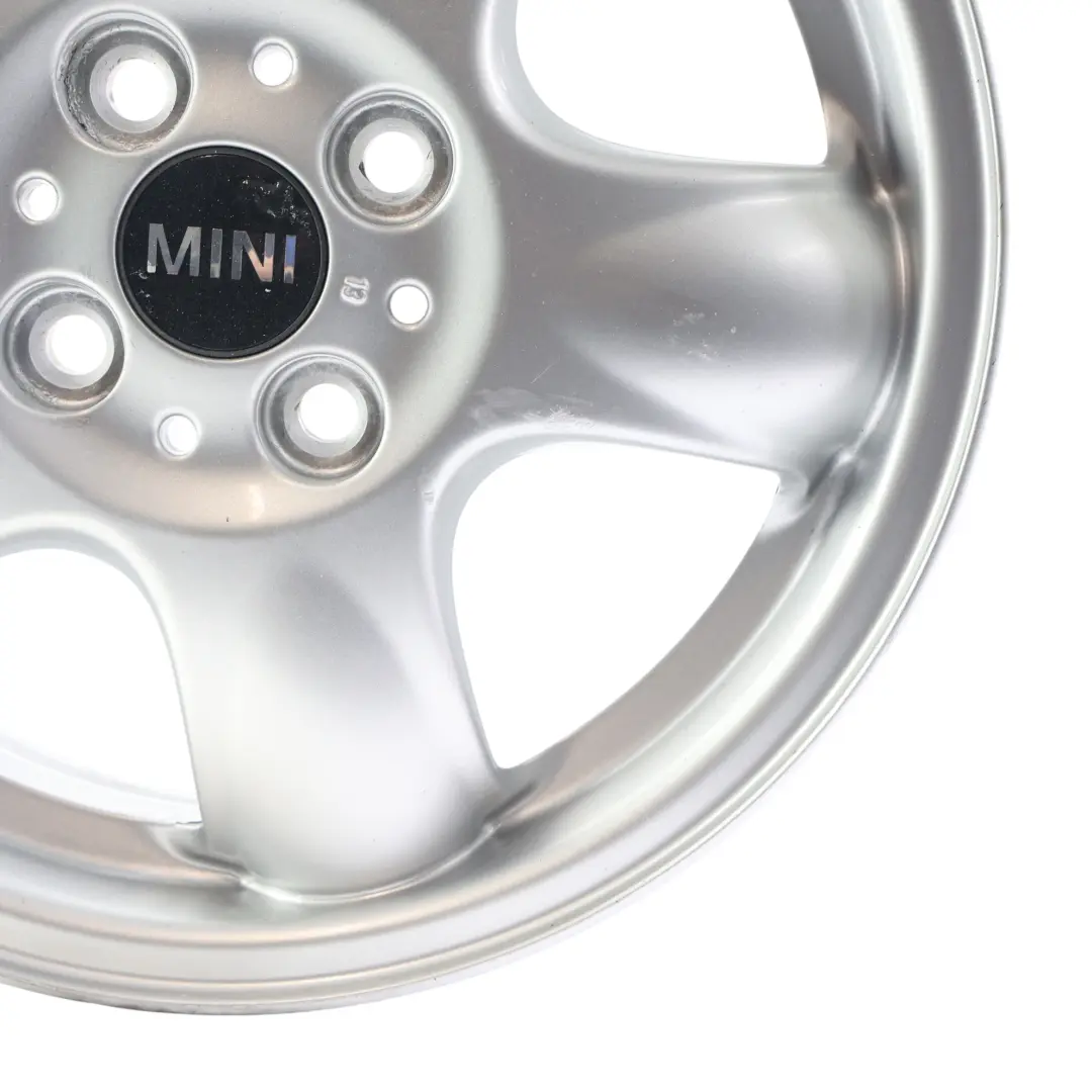 Mini One R50 R55 R56 Silver Wheel Alloy Rim 15" 5,5J 5-Start Spooler 100 - SKU 6768498-2 - Part number 6768498