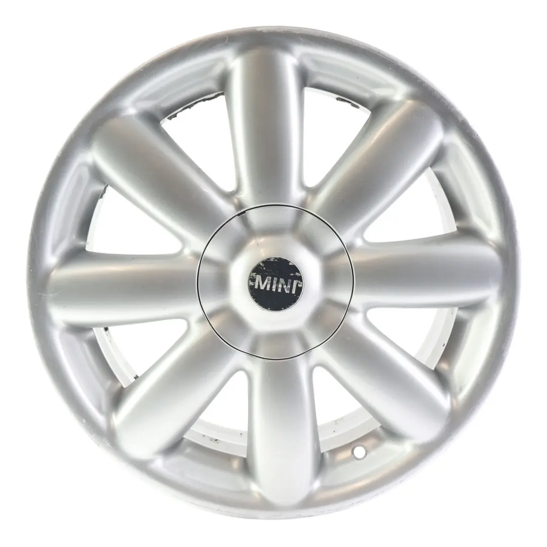 Mini Cooper One R50 R55 R56 R57 llanta aleación de plata 17 "7J Crown Spoke 104 - SKU 6769411-2 - Número de pieza 6769411