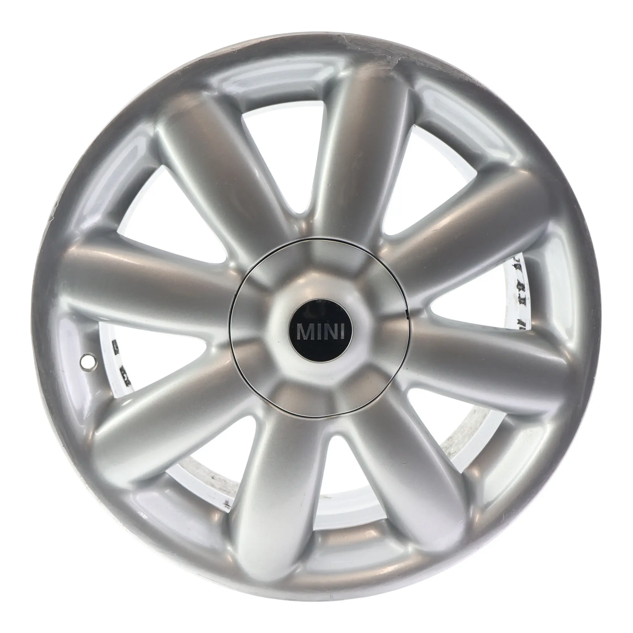 Mini Cooper One R50 R55 R56 R57 Silver Wheel Alloy Rim 17" 7J Crown Spoke 104