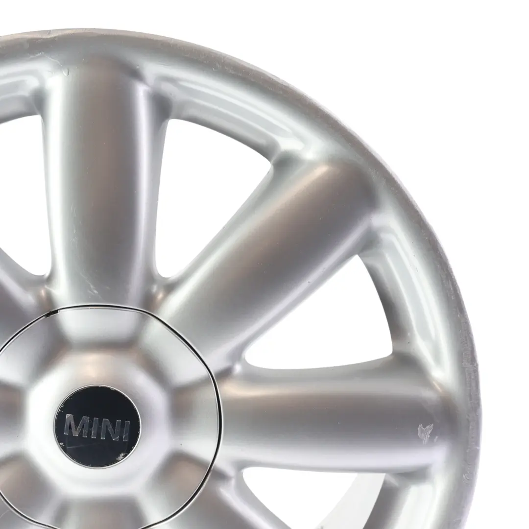 Mini R50 R55 R56 R57 Silver Wheel Alloy Rim 17" 7J Crown Spoke 104 - SKU 6769411-3 - Part number 6769411