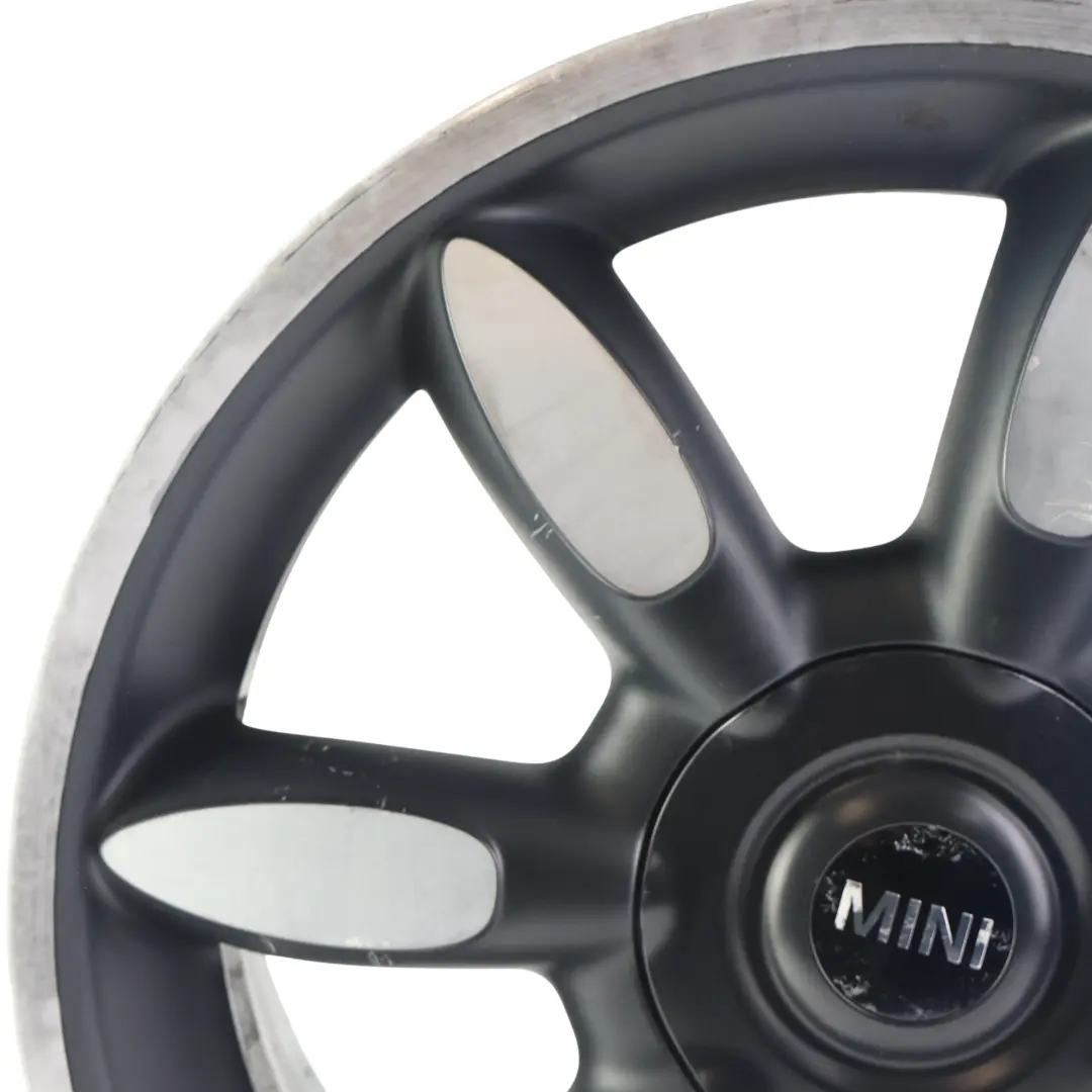 Alu Felge 17" 7J ET:48 Night Spoke 106 Glanzgedreht für Mini Cooper One R50 R56 mit Teilenummer 6773800 Mini Cooper One R50 R56 Alu Felge 17" 7J ET:48 Night Spoke 106 Glanzgedreht - SKU 6773800-4 - Teilenummer 6773800