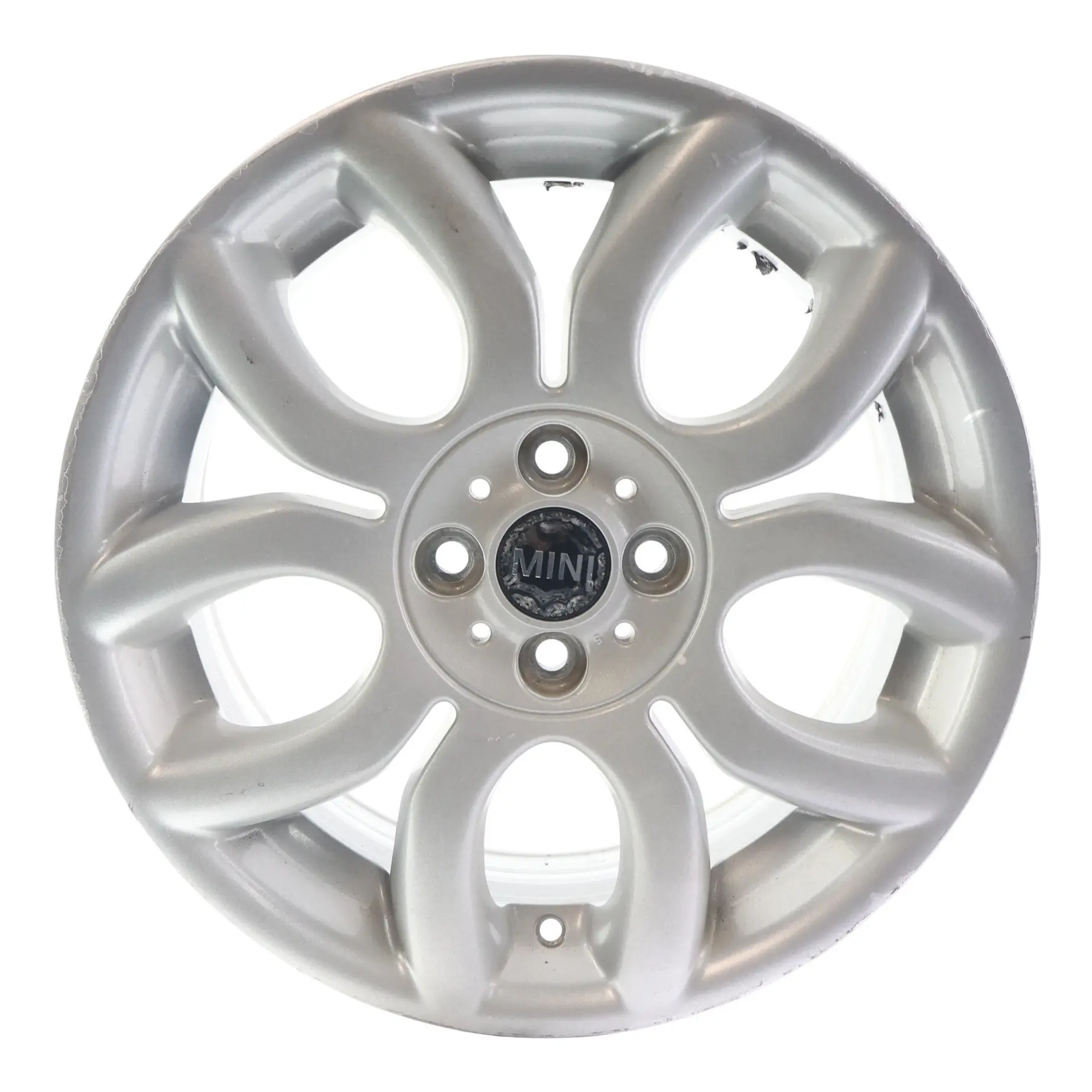 Mini R50 R55 R56 R57 Silver Wheel Alloy Rim 17" 7J Flame Spoke 97