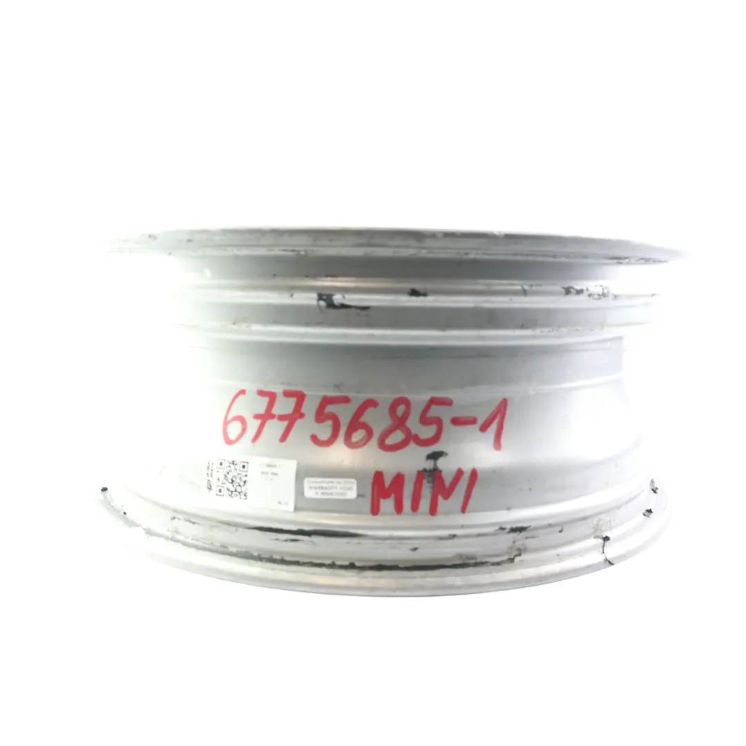 Mini R50 R55 R56 R57 Silver Wheel Alloy Rim 17" 7J Flame Spoke 97 - SKU 6775685-1 - Part number 6775685