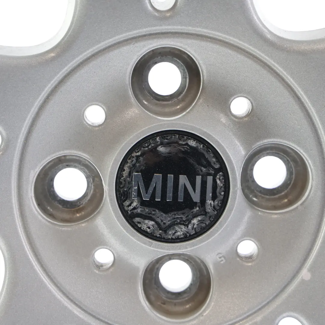 Mini Cooper R50 R55 R56 R57 Jante en Alliage Argentee 17" 7J Rayons Flammes 97 - SKU 6775685-1 - Numéro de pièce 6775685