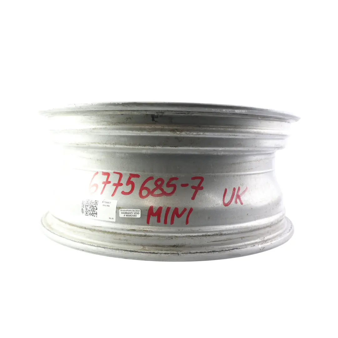 Alloy Rim 17" 7J Flame Spoke 97 to Mini Cooper One R50 R55 R56 R57 Silver Wheel with Part number 6775685 Mini Cooper One R50 R55 R56 R57 Silver Wheel Alloy Rim 17" 7J Flame Spoke 97 - SKU 6775685-7 - Part number 6775685