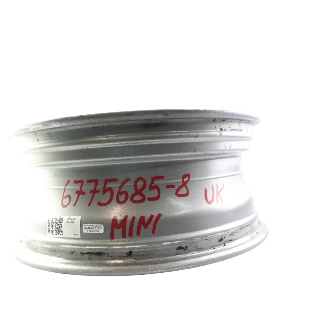 Alloy Rim 17" 7J Flame Spoke 97 to Mini Cooper One R50 R55 R56 R57 Silver Wheel with Part number 6775685 Mini Cooper One R50 R55 R56 R57 Silver Wheel Alloy Rim 17" 7J Flame Spoke 97 - SKU 6775685-8 - Part number 6775685