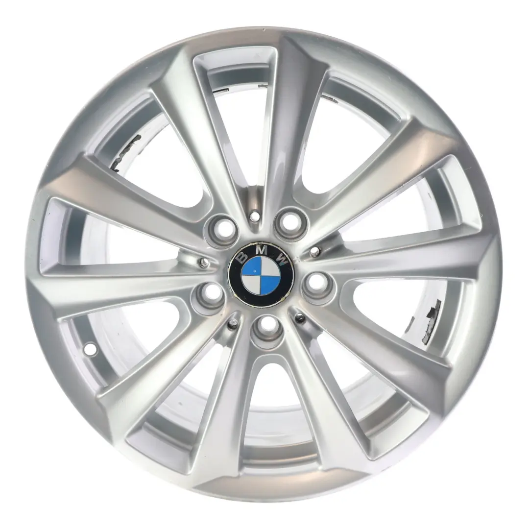 Alu Felge Alufelge 17" V-Speiche 236 8J ET:30 für BMW F10 F11 F12 mit Teilenummer 6780720 BMW F10 F11 F12 Alu Felge Alufelge 17" V-Speiche 236 8J ET:30 - SKU 6780720-1 - Teilenummer 6780720