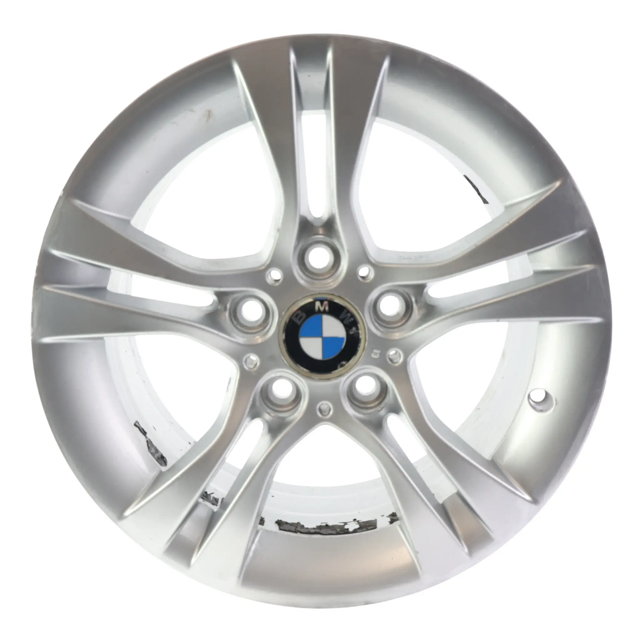 BMW E90 E91 Silver Alloy Wheel Rim 16" Double Spoke 268 7J ET:31 6780907